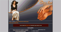 Desktop Screenshot of city-feet.com